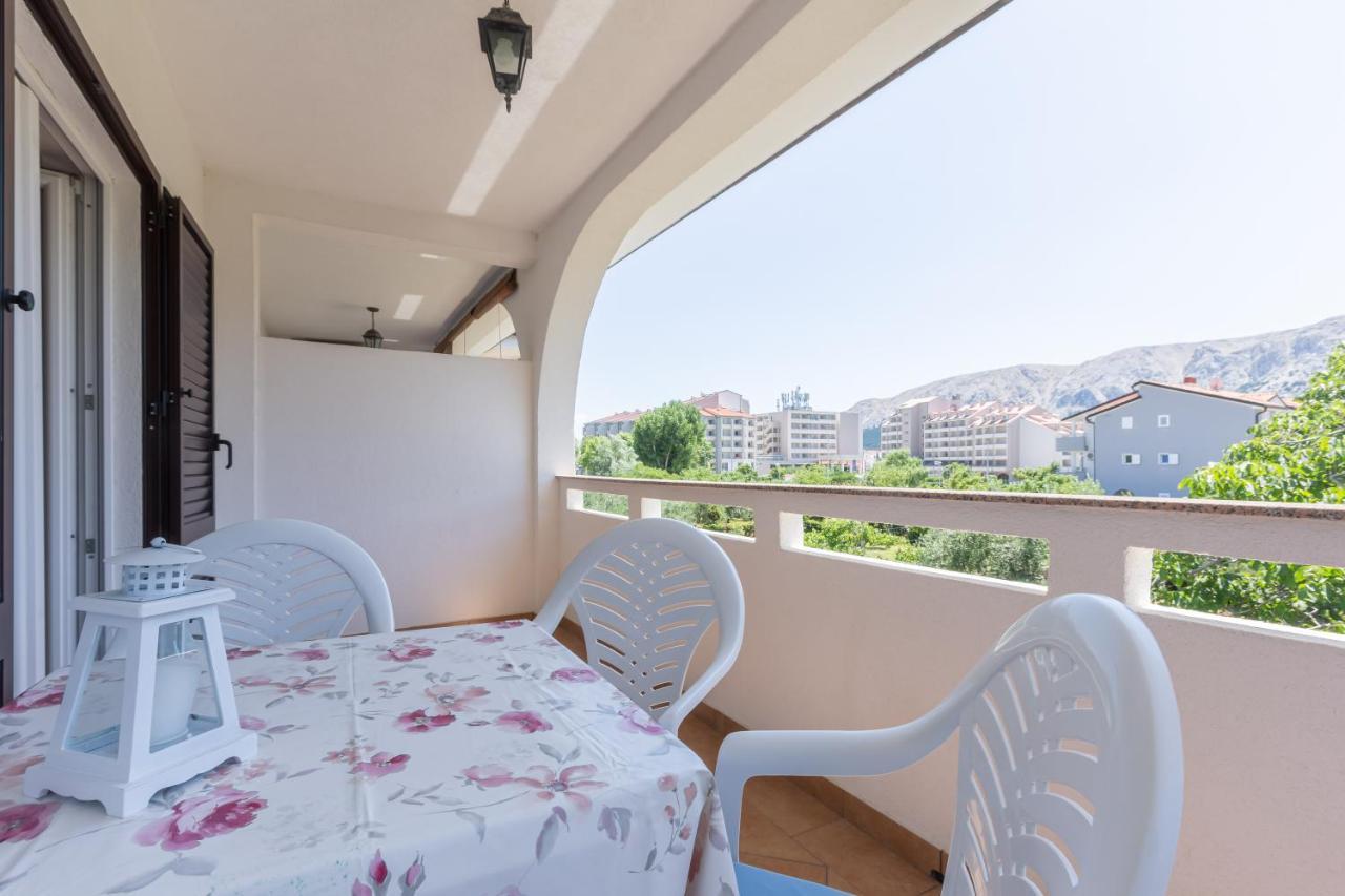 Apartment Beti With Balcony Baška Dış mekan fotoğraf